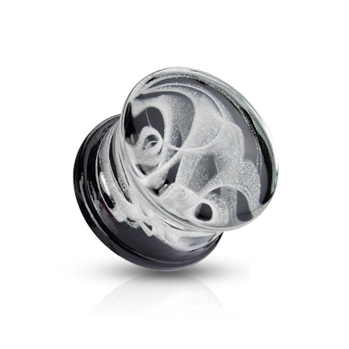 Plugs ar dūmu efektu stiklā
