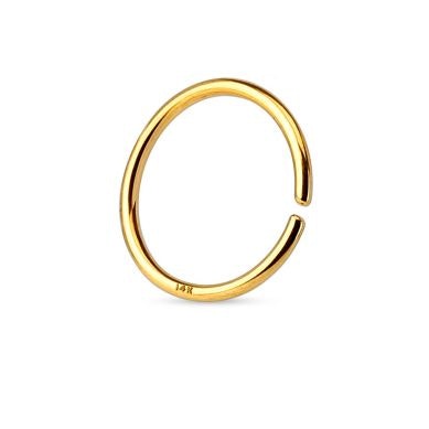 Pīrsinga gredzens no 14 karātu zelta