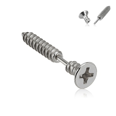 Auss stienītis skrūves formā