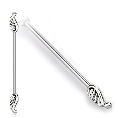 Industriālais stienītis ar spārniem