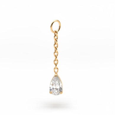 Piekariņš ar lāses formas akmentiņu