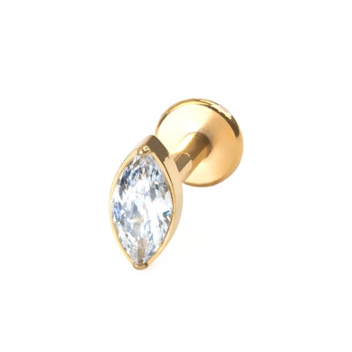 Titāna labrete ar marķīzes slīpējuma akmentiņu