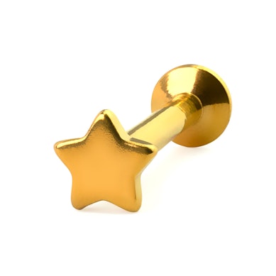 Labrete ar zvaigznes formas uzgali