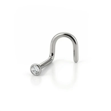 Nāss skrūvīte no ķirurģiskā tērauda ar kristālu