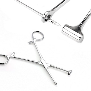 Knaibles - Bucket End Tragus Forceps