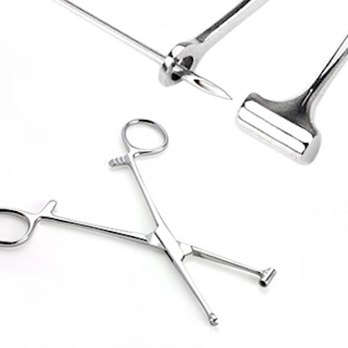 Knaibles - Bucket End Tragus Forceps