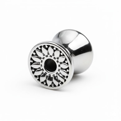 Tunelis ar margrietiņas dekoru