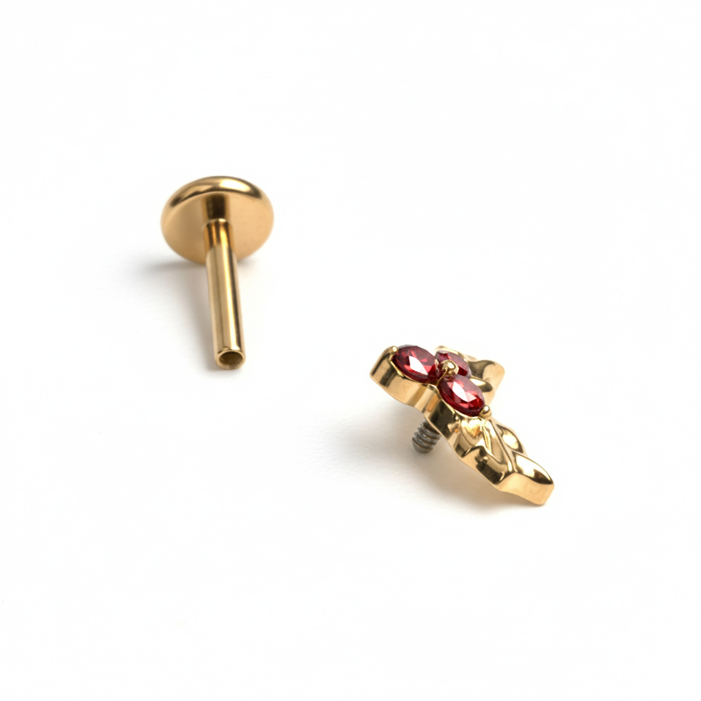 Titāna labrete ar ileksa dizainu