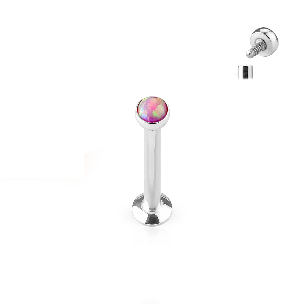 Labrete ar iekšējo vītni un opāla akmeni