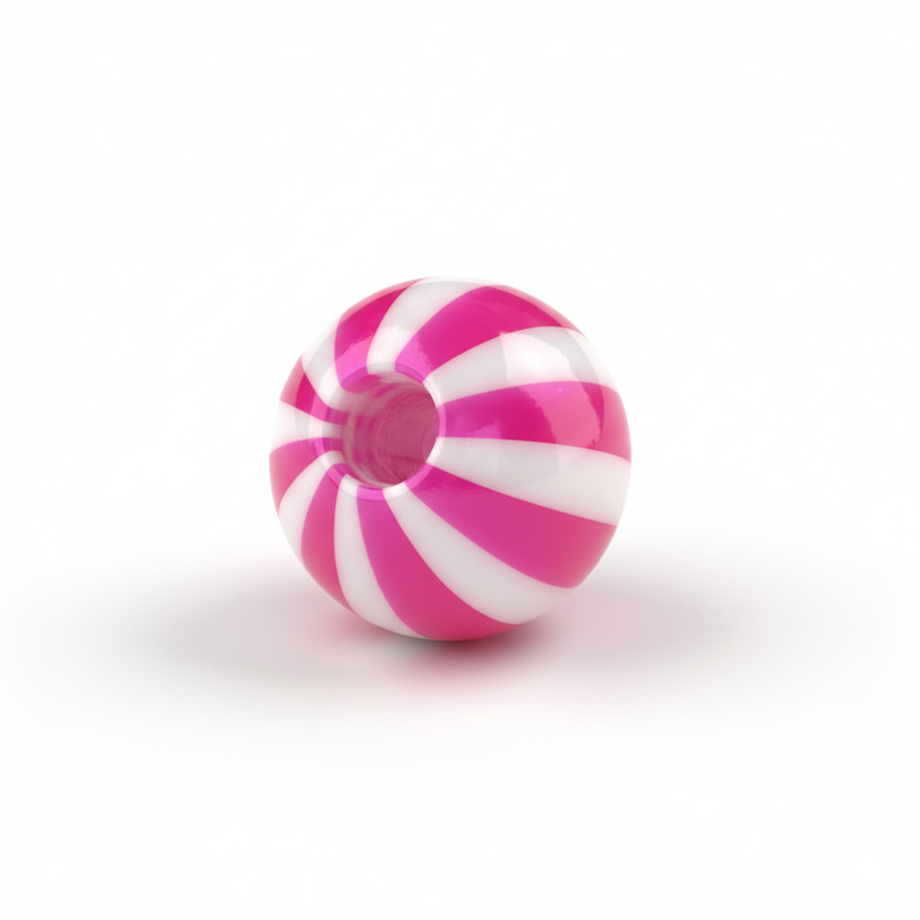 Komplekts no 10 akrila bumbiņām